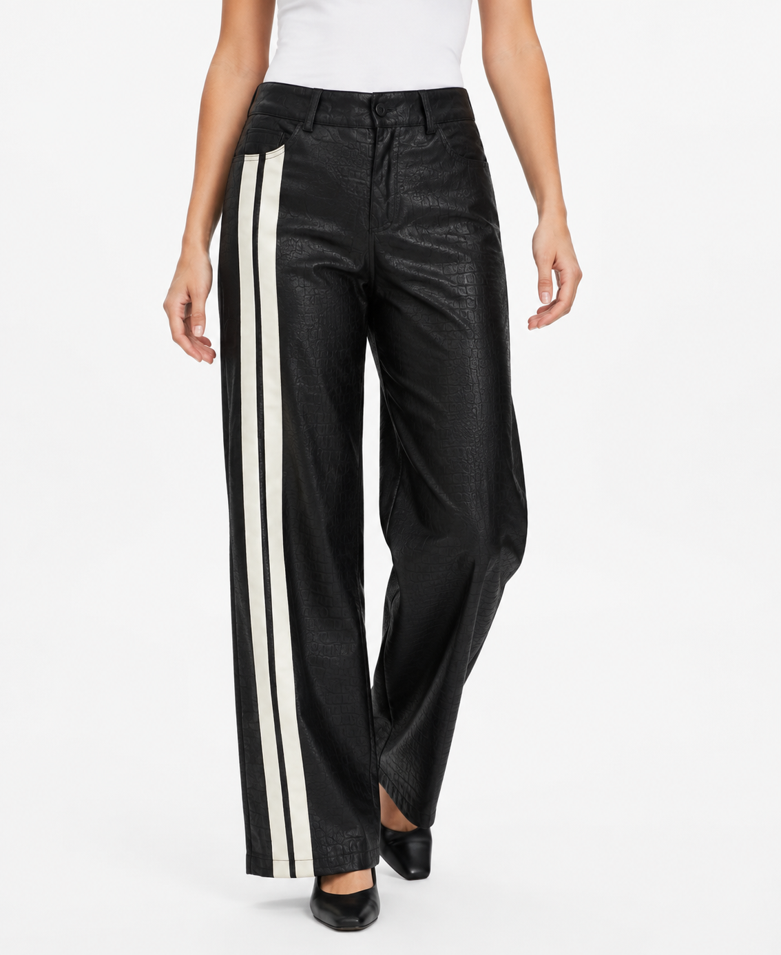 PANTALON CON COSTURA BLANCA JEANS