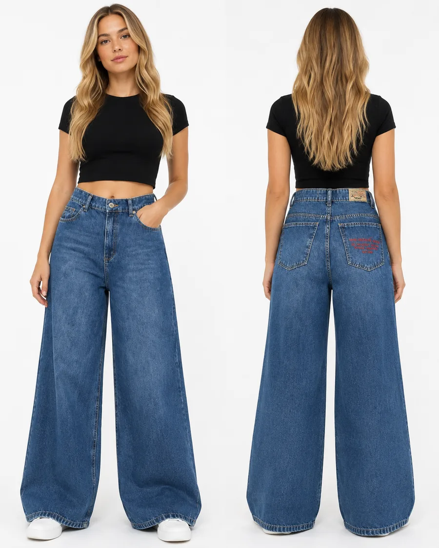 JEANS GIJON KAIHARA WIDE LR