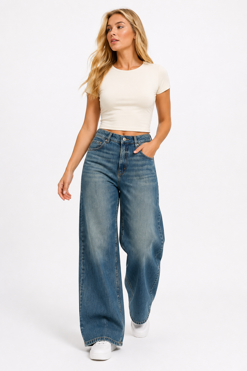 JEANS WIDELEG T. MEDIO