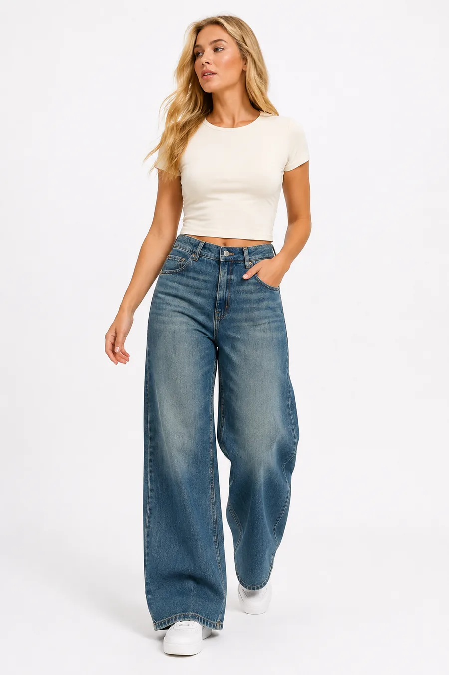 JEANS WIDELEG T. MEDIO