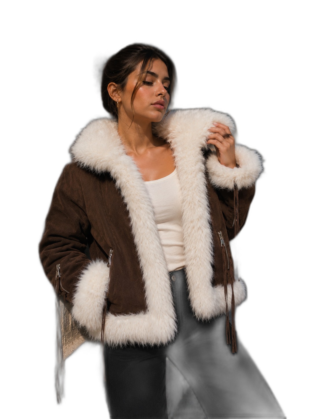 CAMPERA DE JEAN PELUCIENTO