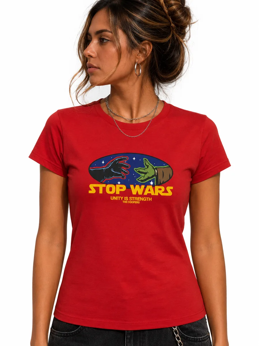 REMERA REGULAR STOPWARS TEOD